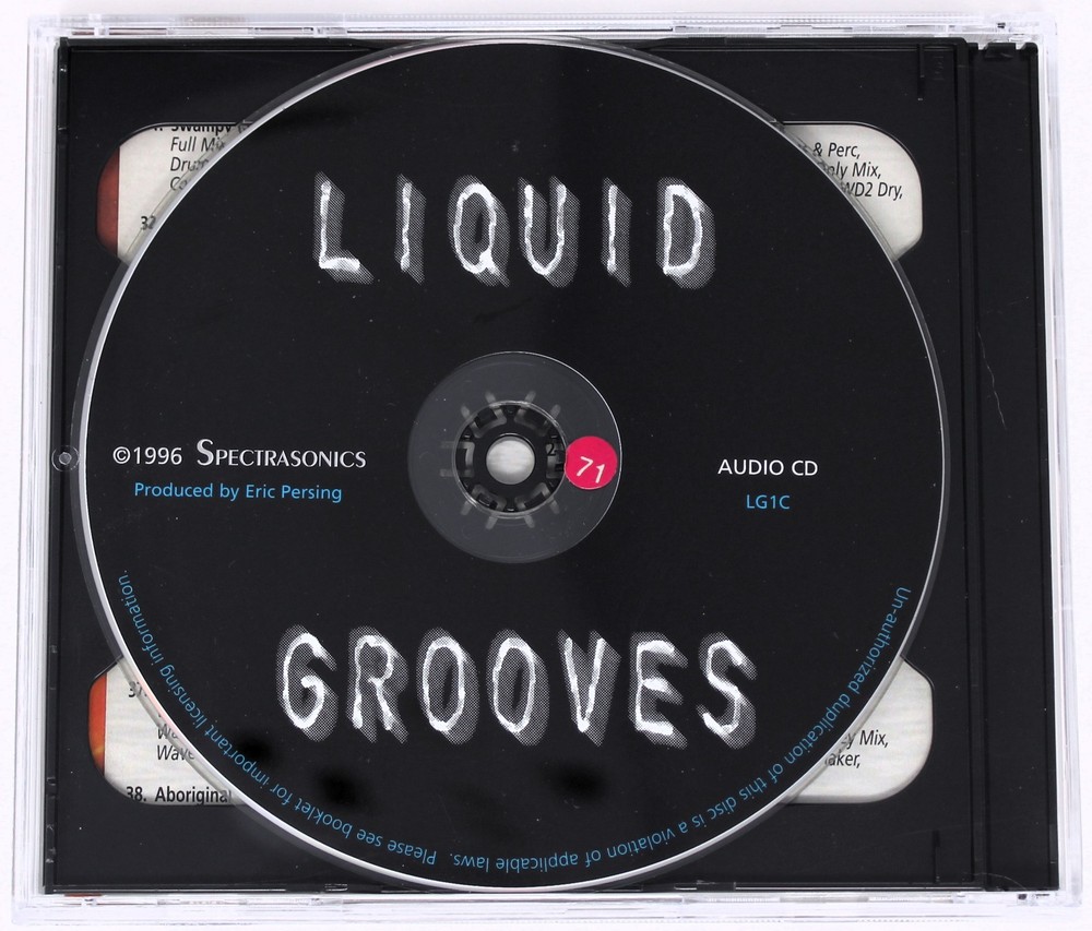 Spectrasonics Liquid Grooves Roland Format Sound Library/Sampling Double CD