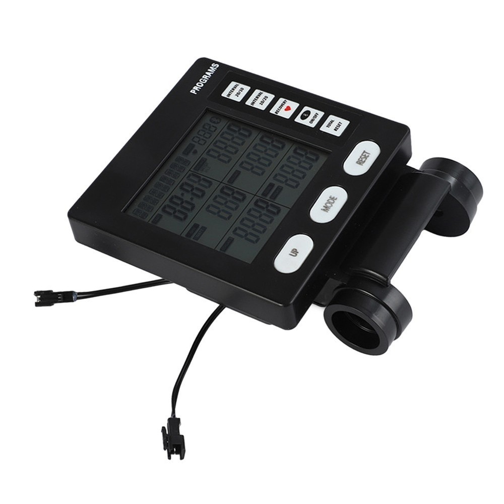 Multifunction Rowing Machine Speedometer Practical LCD Display Counter Monitor