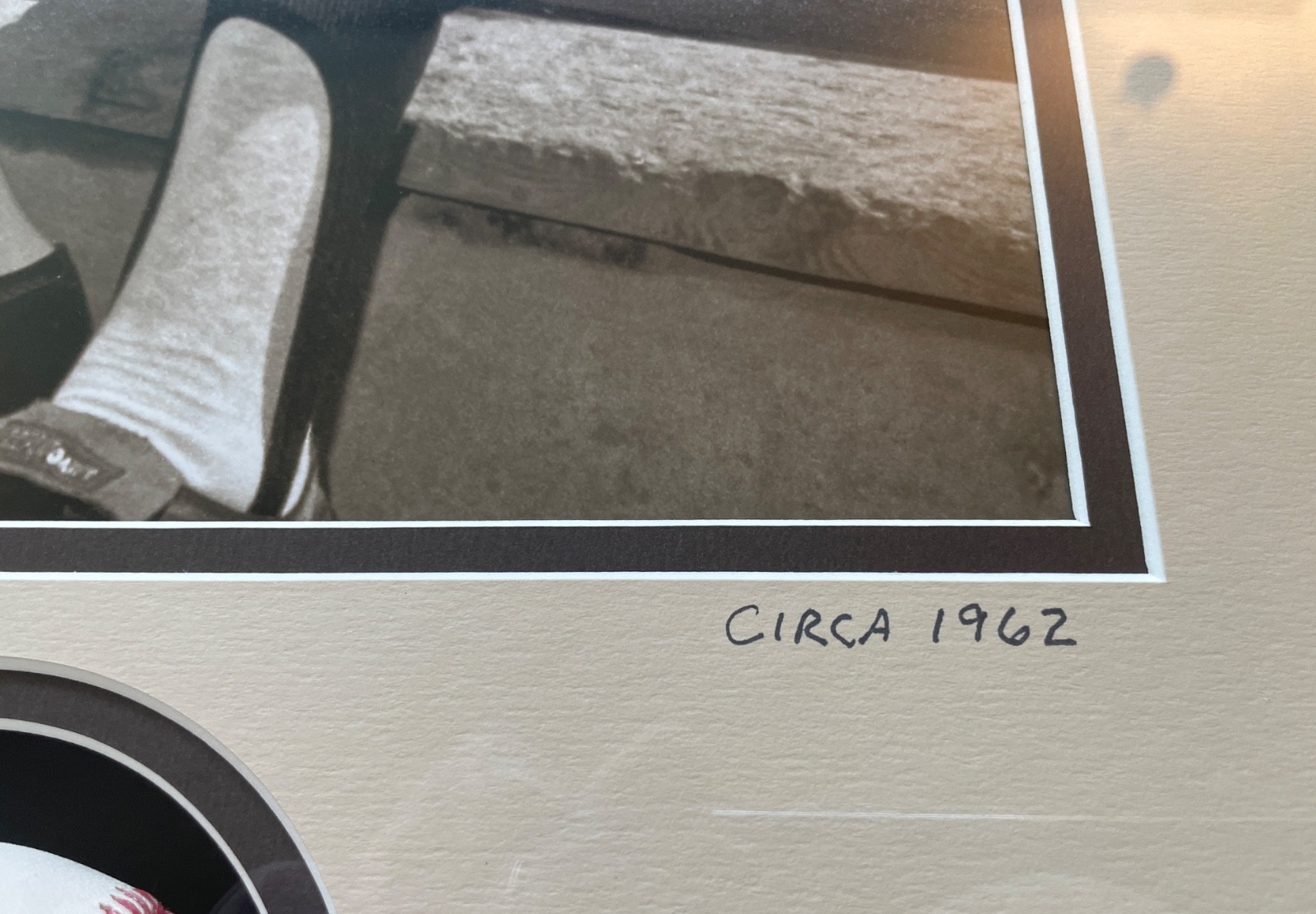 SF Giants Willie Mays & Willie McCovey Signed Baseballs framed w/photo. FREE S/H