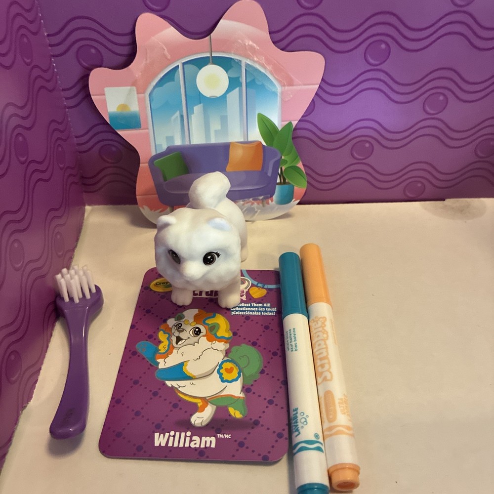Crayola Scribble Scrubbies Pets Washable New In Box William