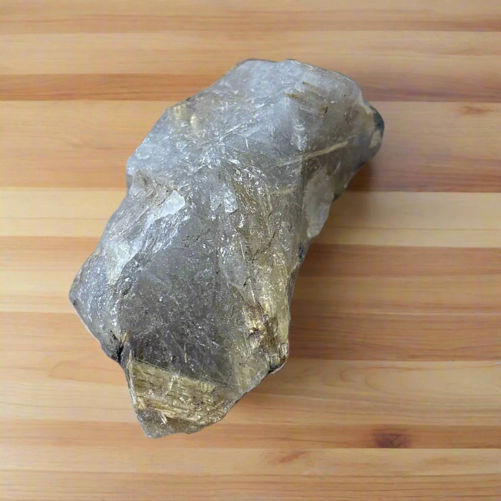 Rutilated Quartz Specimen, Starburst Pattern, 49gr Brazil