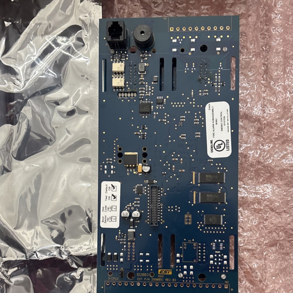 EDWARDS 3-ANNCPU3 FIRE ALARMS ANNUNCIATOR CPU UNIT COMPONENT