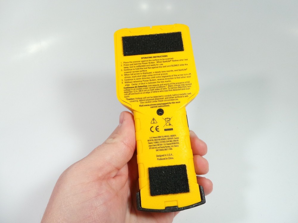 ZIRCON Electronic Deep Scan Stud Sensor PRO LCD Stud Scan With Wire Warning