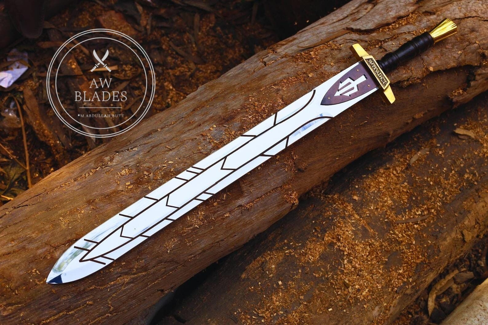 Handmade Riptide Sword Replica Percy Jackson Cosplay, Greek Mythology Gift