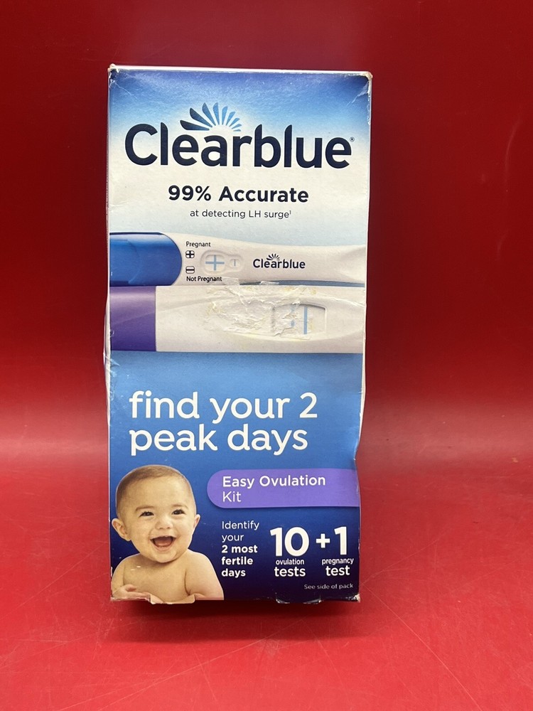 Clearblue Complete Starter Pregnancy Ovulation Kit - Blue