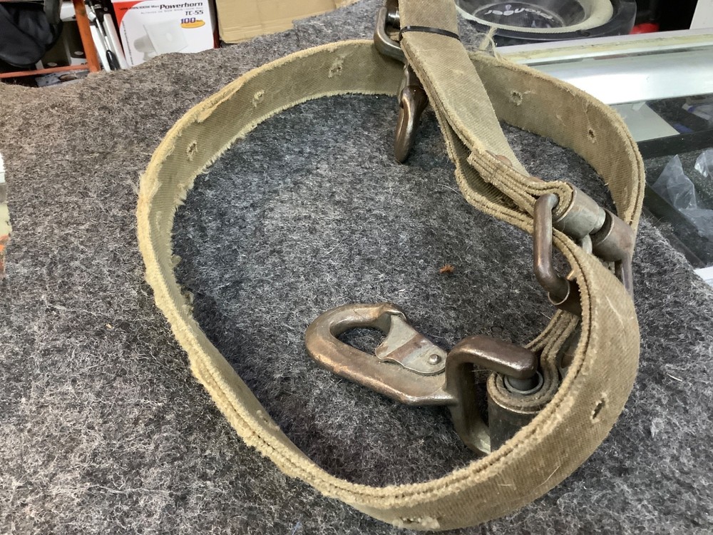 LEATHER CLIMBING BELT, BELL SYSTEMS KLEIN TOOL