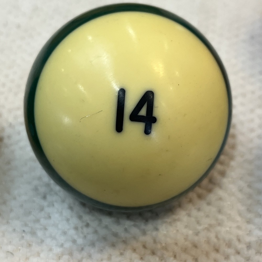 # 14 2-1/4" Replacement Pool Ball Green