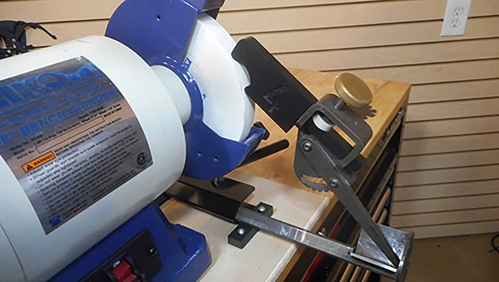 4040 Grind Set Up Blocks for sharpening wood lathe bowl and spindle gouges.