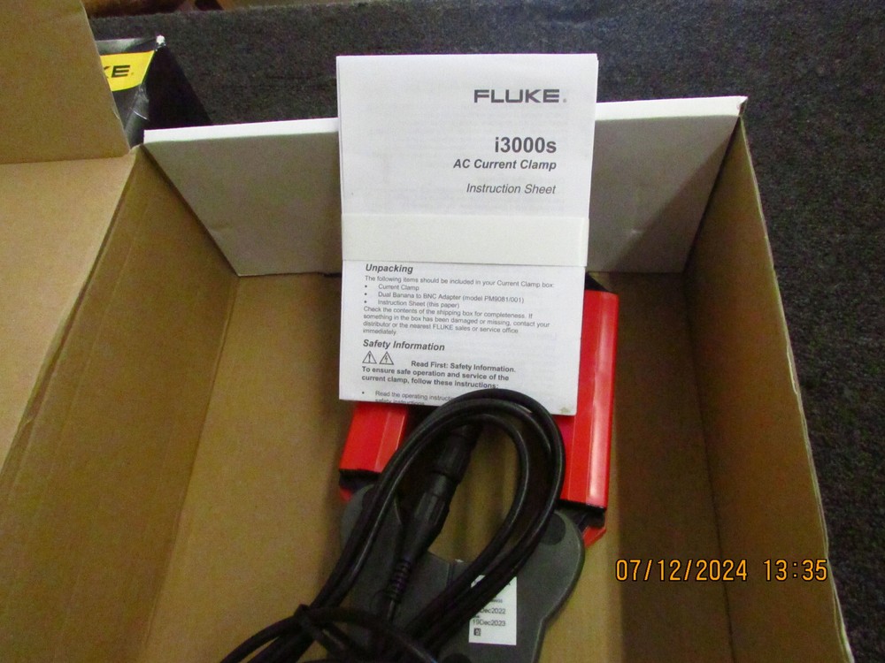 Fluke i3000S Clamp on AC Current Clamp