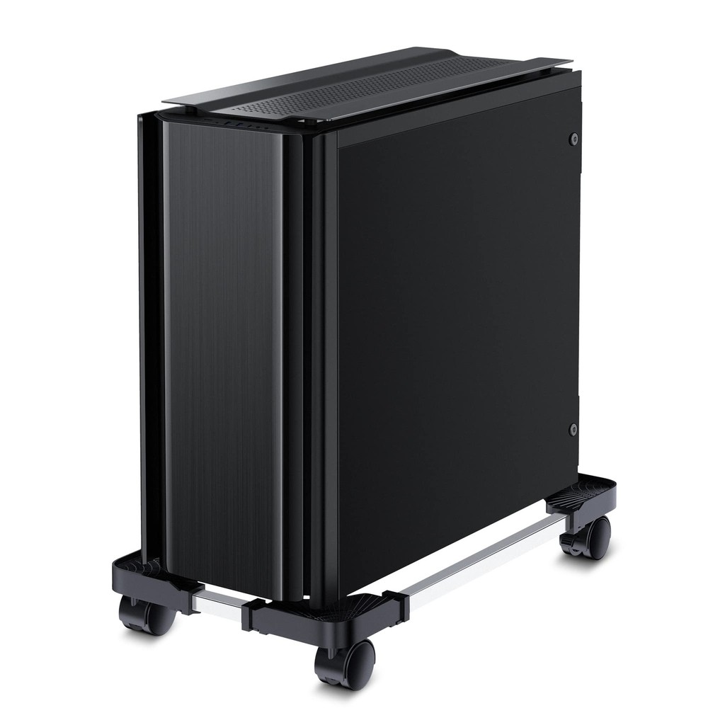 LABOBOLE Computer Tower Stand - Adjustable PC for Most Desktop Towers, Black