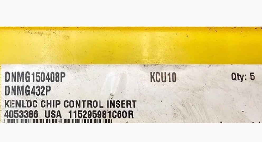 5PCS  ORIGINAL    INSERTS    DNMG150408P KCU10