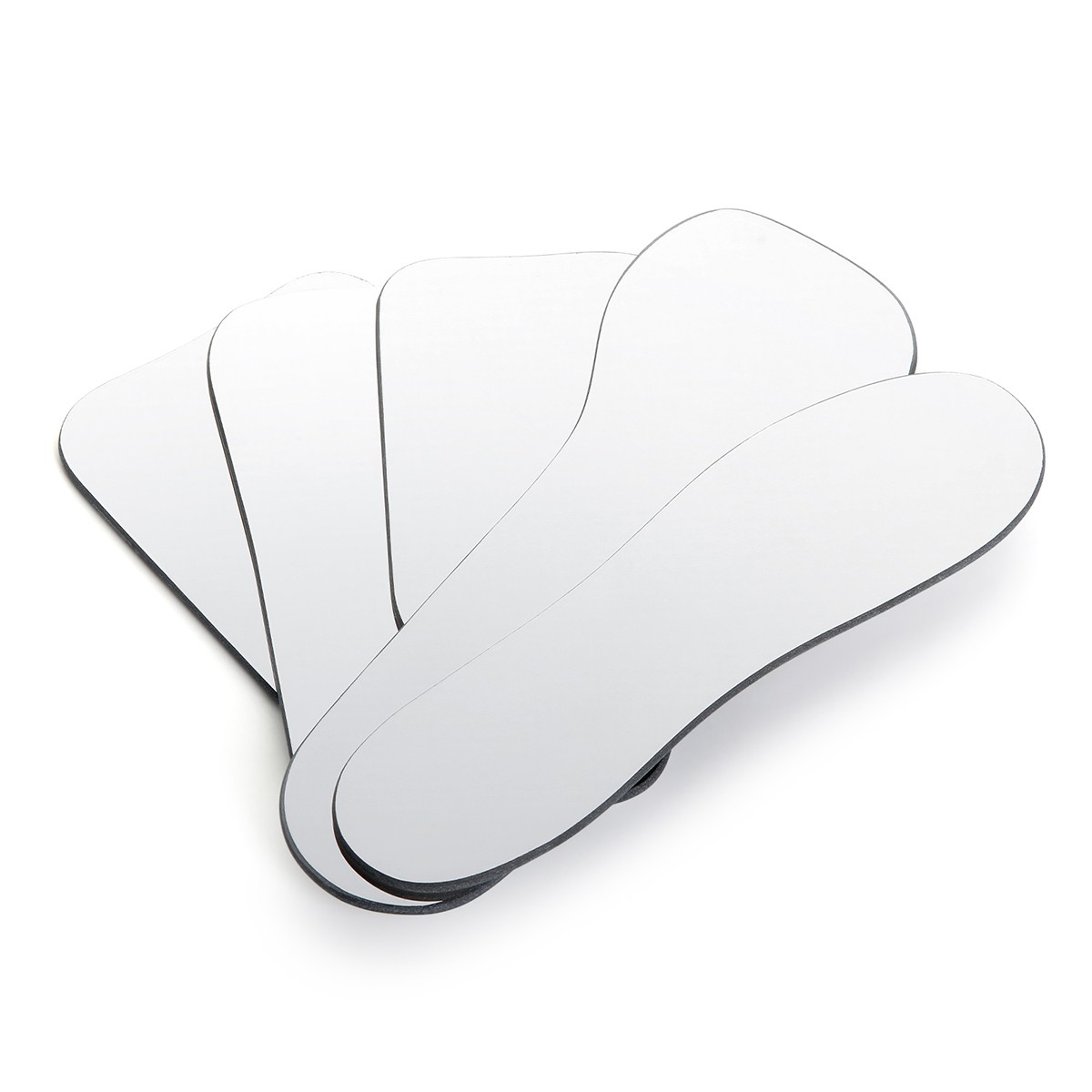 USA Dental Orthodontic Mirror Photography Double-Sided Mirrors Glass 5Pcs/kit