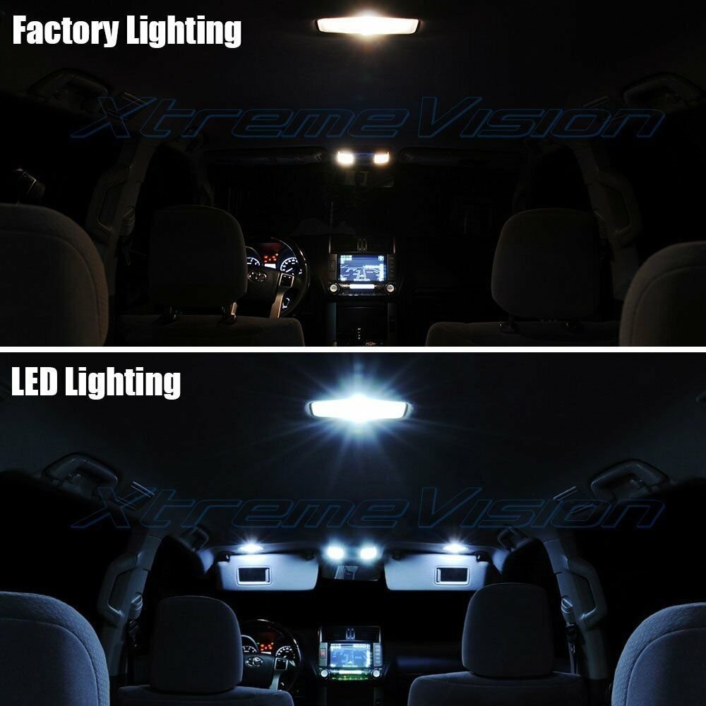 XtremeVision Interior LED for Cadilac DeVille 2000-2005 (10 PCS) Cool White