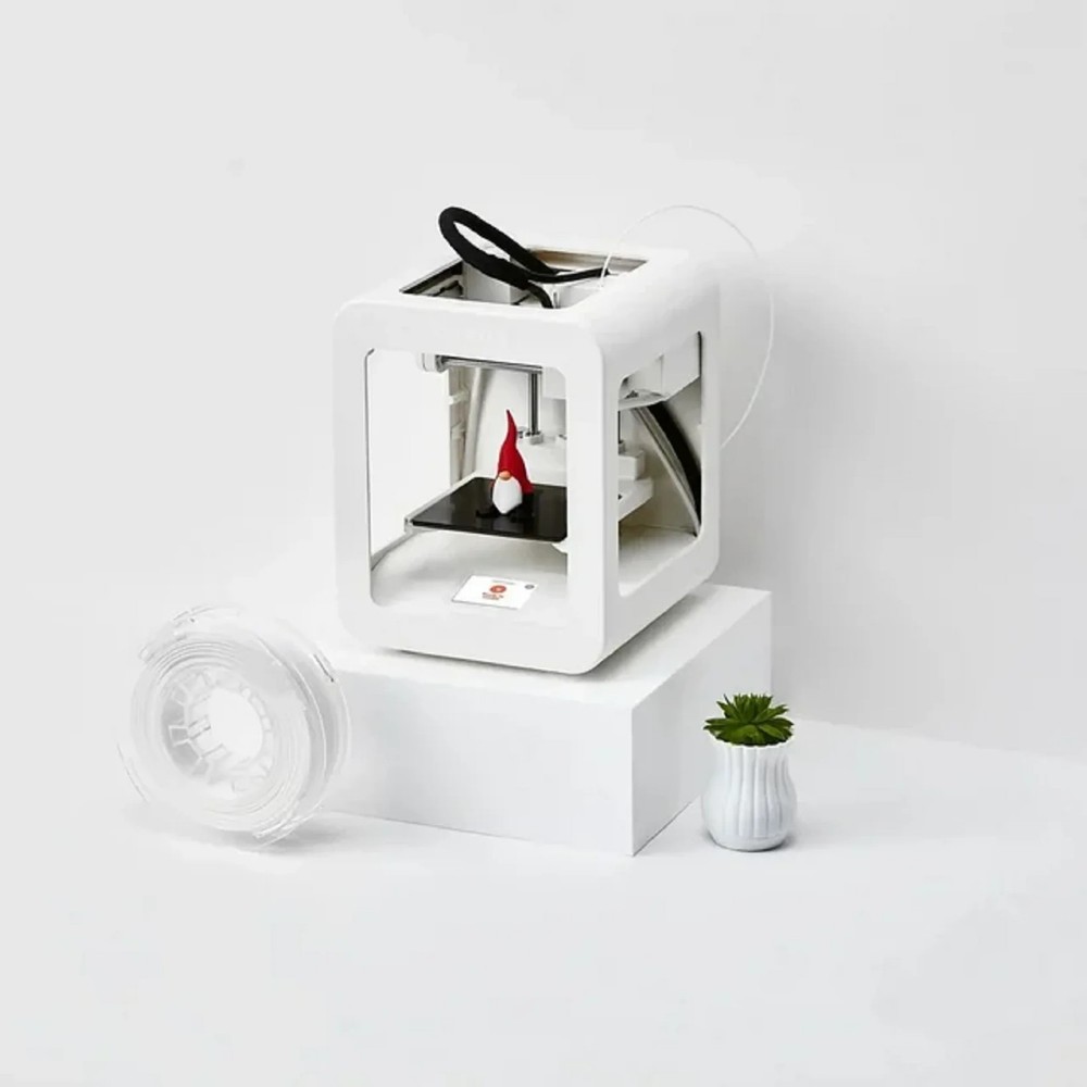 Alpha Two 3D Kid-Friendly Printer and Coconut Printer Food Starter Bundle