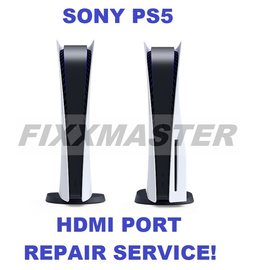 Sony PlayStation 5 PS5 System Broken/Damaged HDMI Port Repair Service!