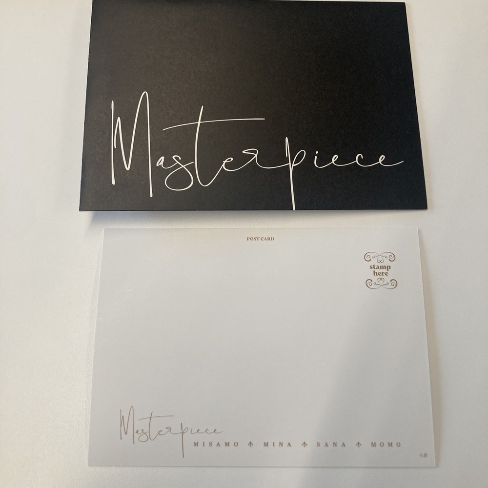 Twice MISAMO Masterpiece Mina Random Postcard Japan
