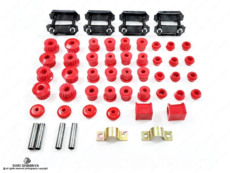 Suzuki Samurai Complete Polyurethane Suspension Leaf Spring Bushing Kit