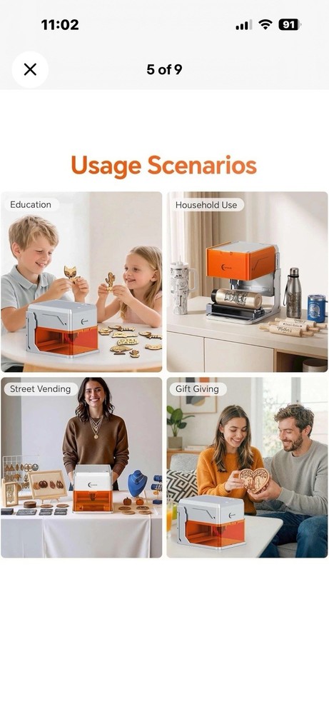 5W Desktop Engraver, New In Box