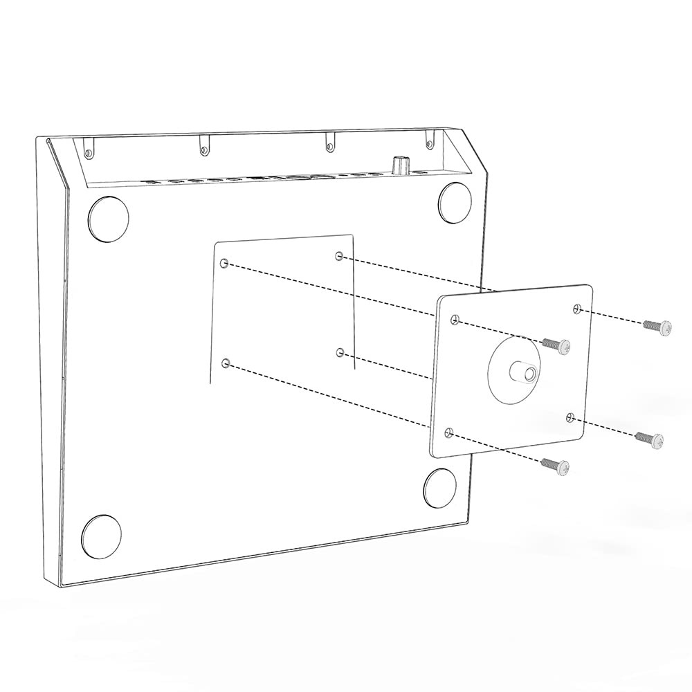 Electronic Mounting Stand with Plate for Percussion Instruments & Drum Pads