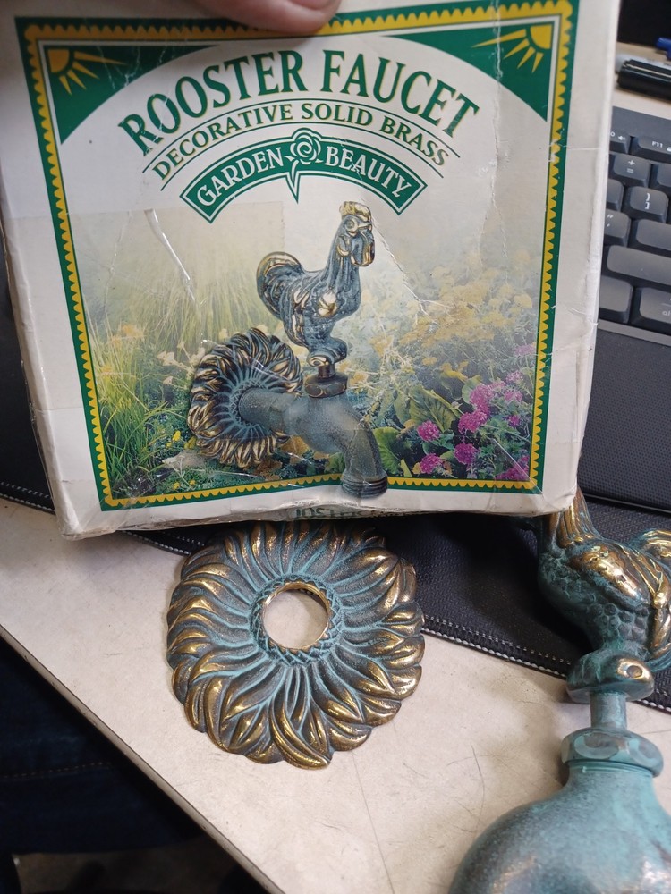 IOB Decorative Rooster Faucet Solid Brass