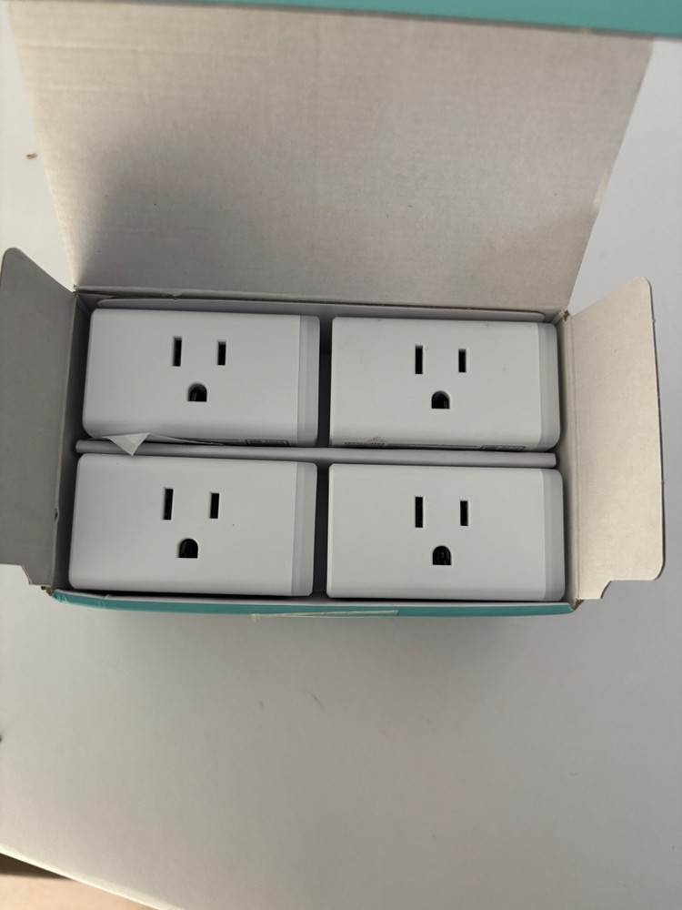 Tp-Link Kasa Smart Wi-Fi Plug Mini 4 Pack New