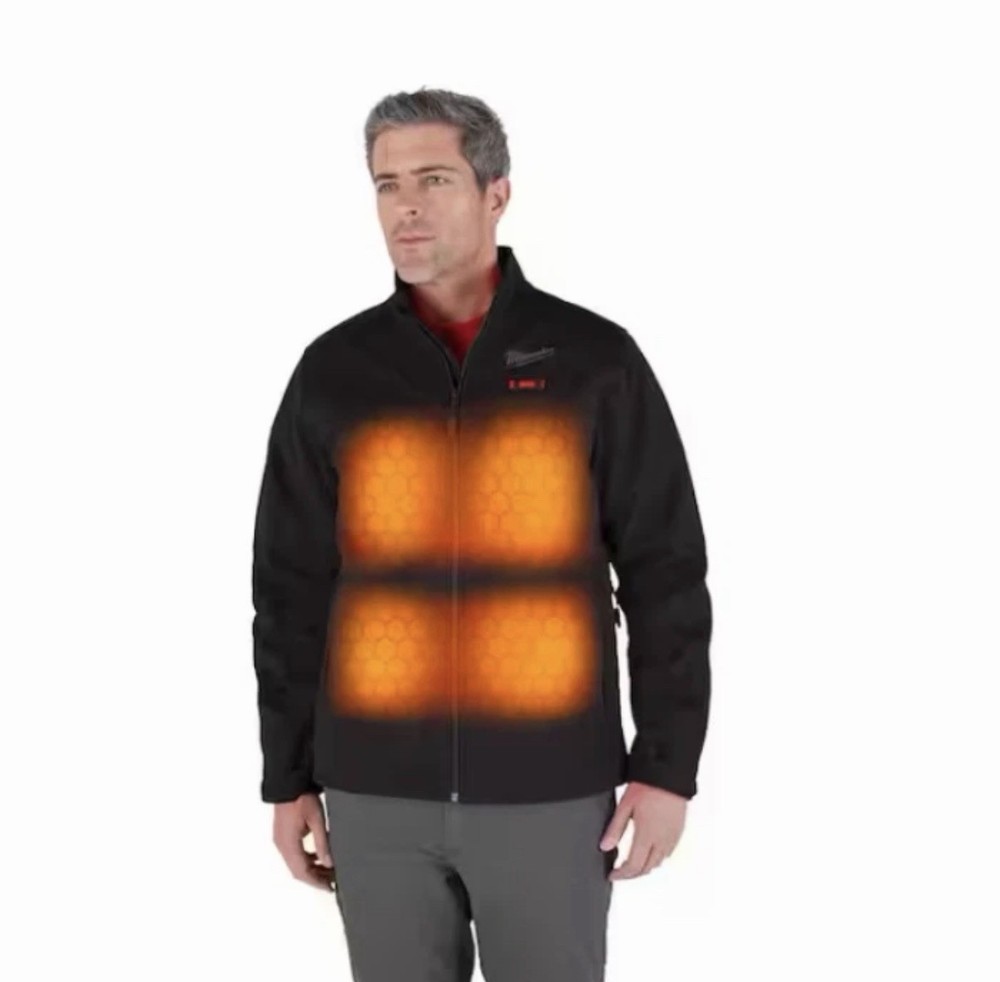 Milwaukee TOUGHSHELL M12 Heated Jacket Kit MEDIUM Black M100B-21M