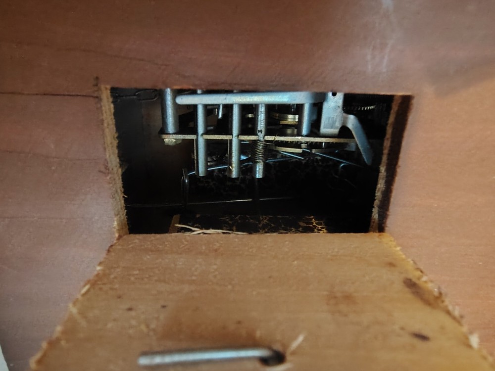 Vtg Black Forest Germany Cuckoo Clock Hunter Stag Deer Rabbit Pheasant Untested