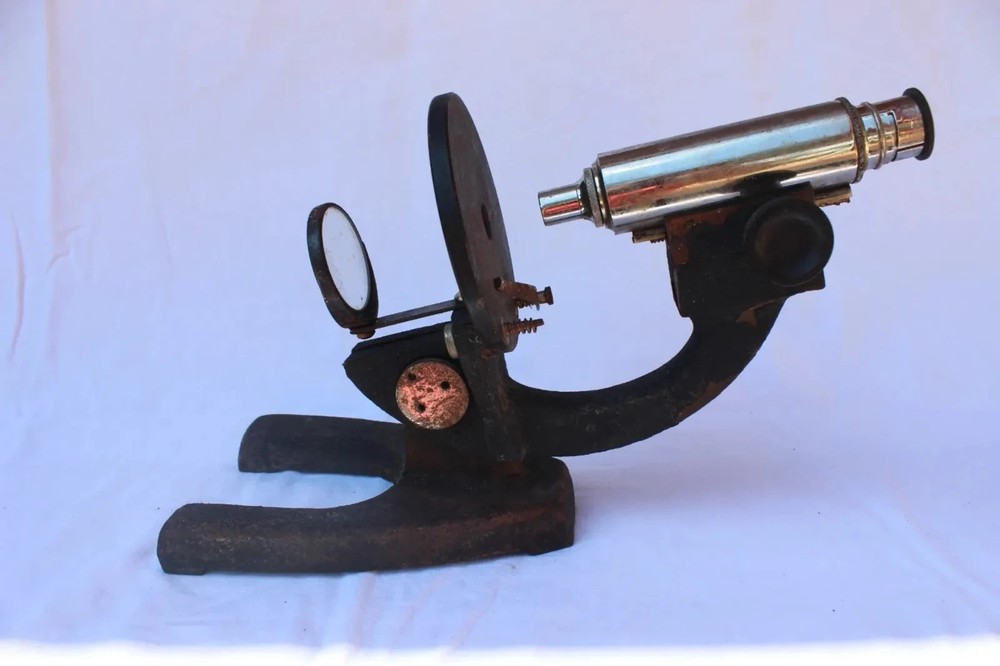 Vintage Soviet MICROSCOPE USSR cccp Measuring device