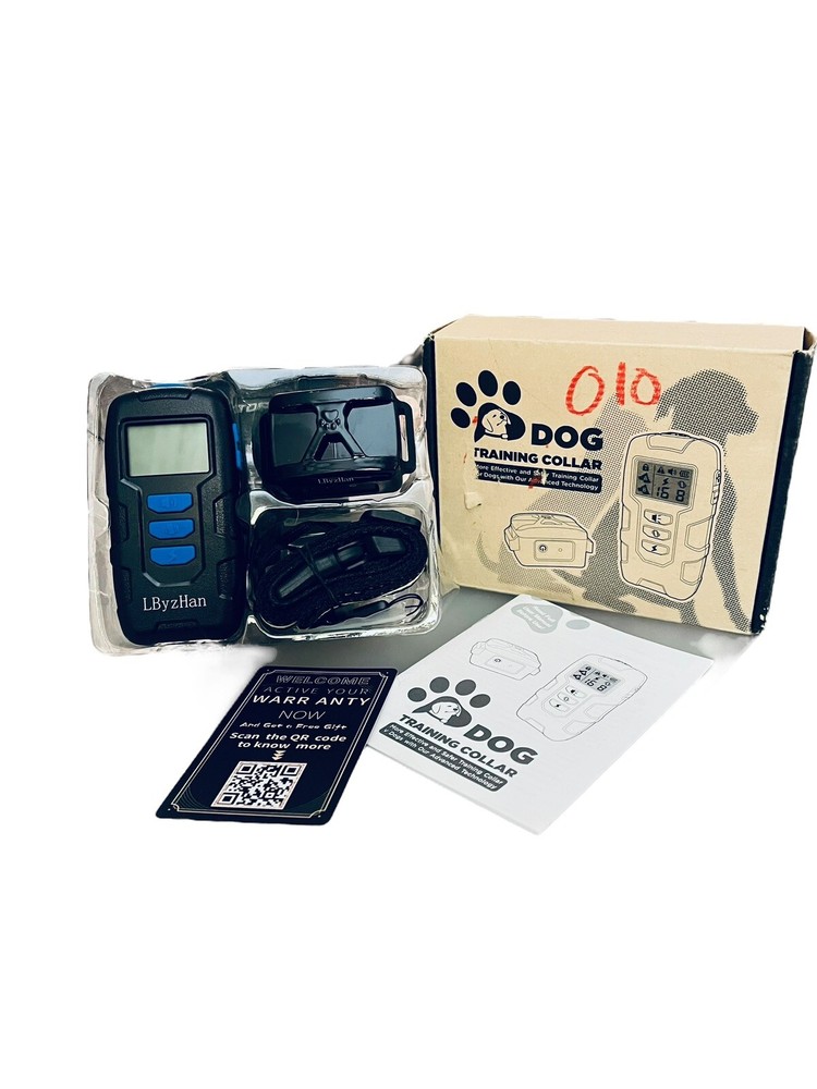 Dog Training Collar w Remote Waterproof with Beep Vibration No Bark Adjustable