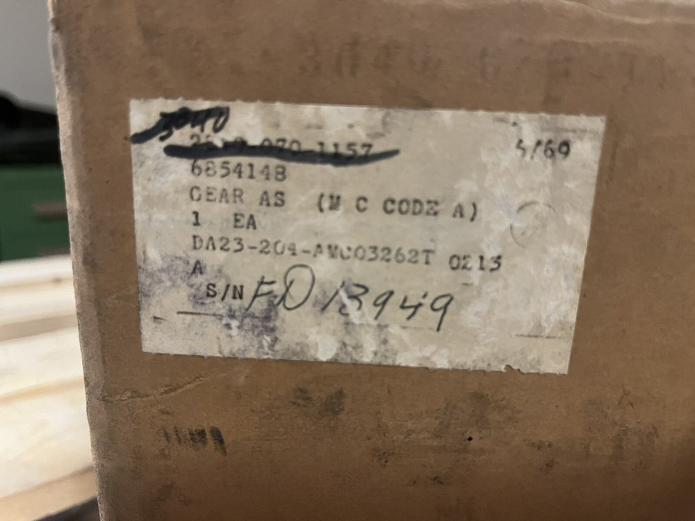 Rolls Royce Allison 250 PTO Gear New