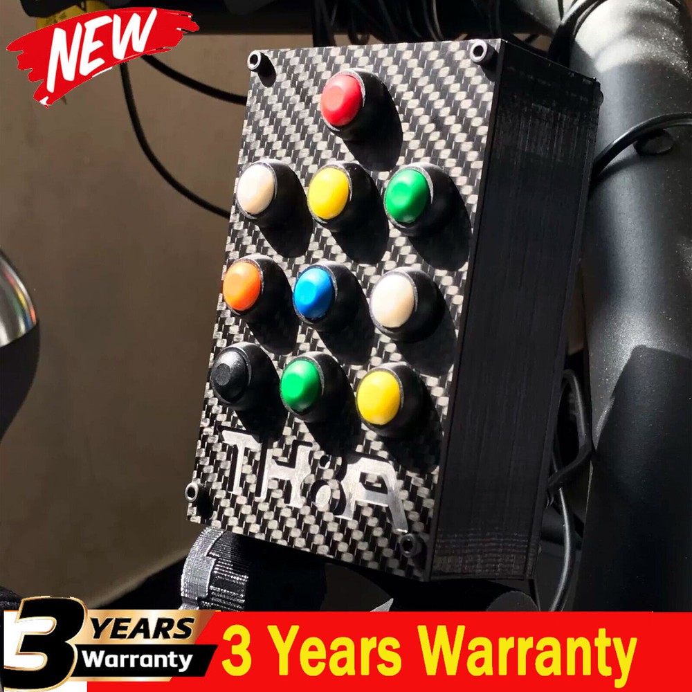 Simplayer TH8A Racing Control Box SIM Racing Control Box Carbon Fiber Panel