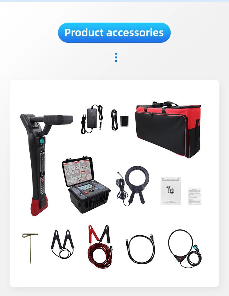 Intelligent Pipeline Detector Underground Utility Cable Locator Path Instrument