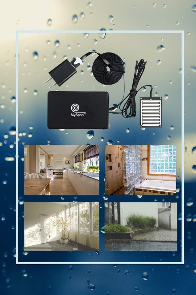 MySpool Water Detector with Text Message and Email Notifications