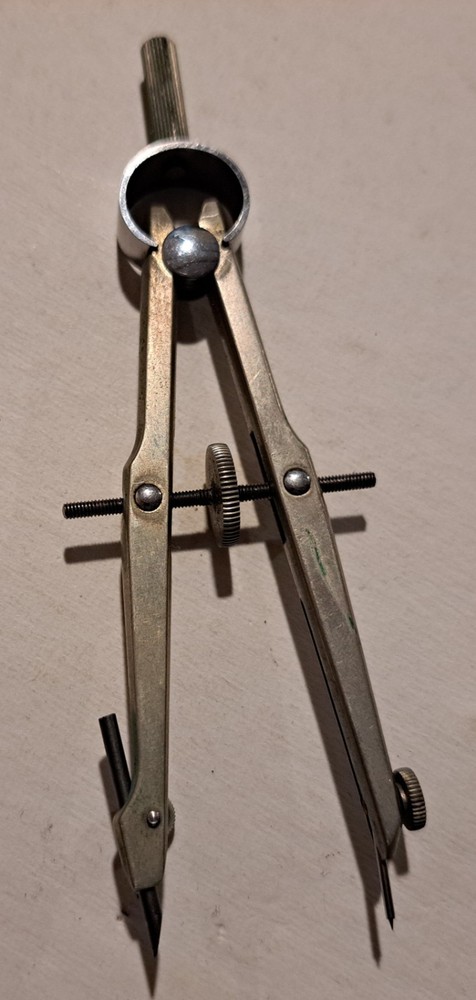 Vintage K &E Co. Drafting Compass Tool 4.25" Long Germany