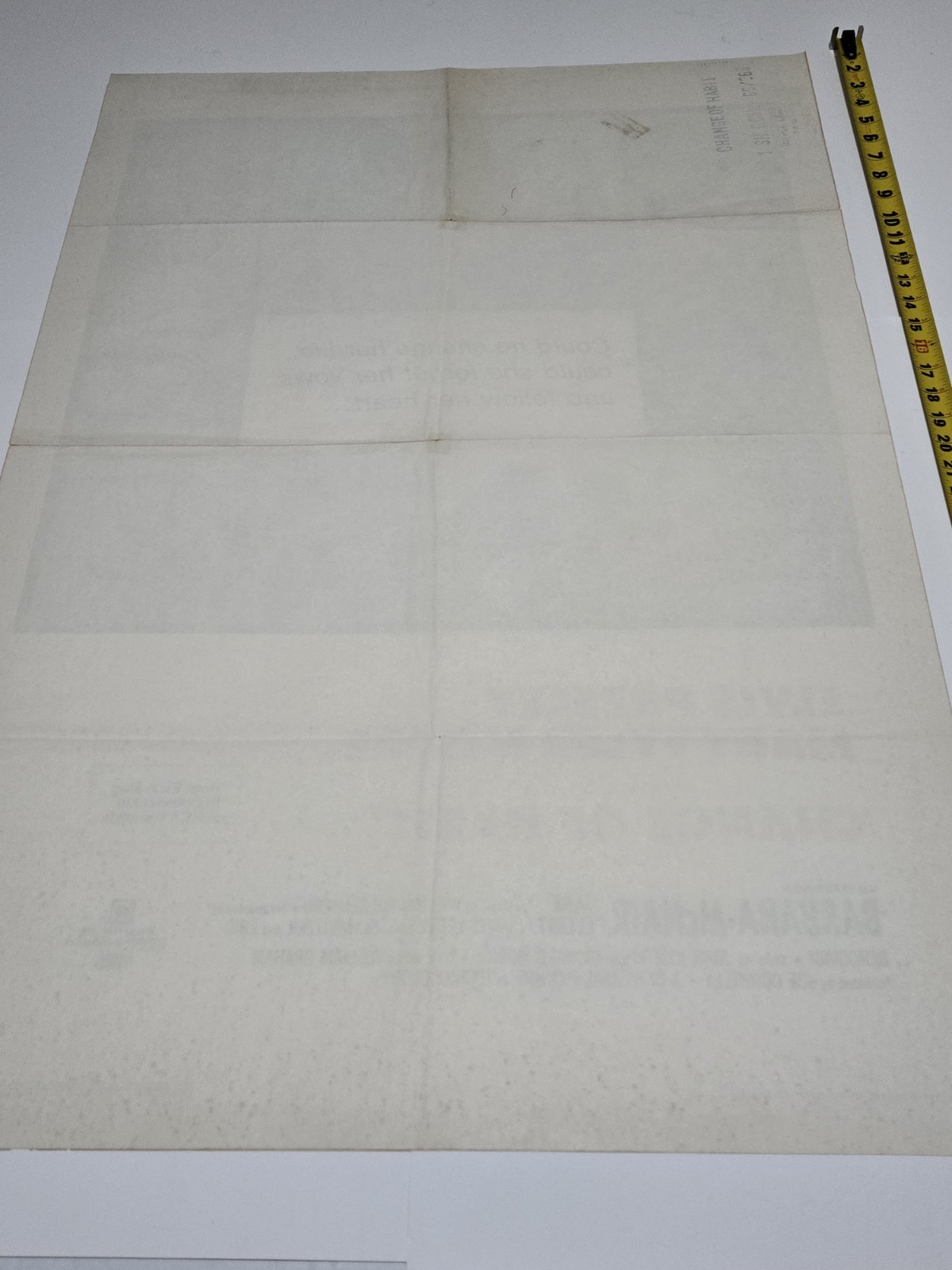 ELVIS PRESLEY Change of Habit 1969 US OG One Sheet MOVIE POSTER Mary Tyler Moore