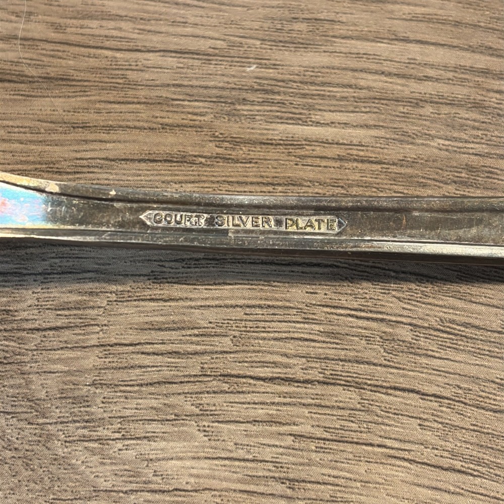 Vintage Court Silverplate CAKE/PIE SERVER 10.5”