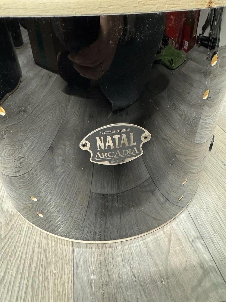 Natal Arcadia Tom Drum Shell 12”x9” Bare Wood Project #VK77