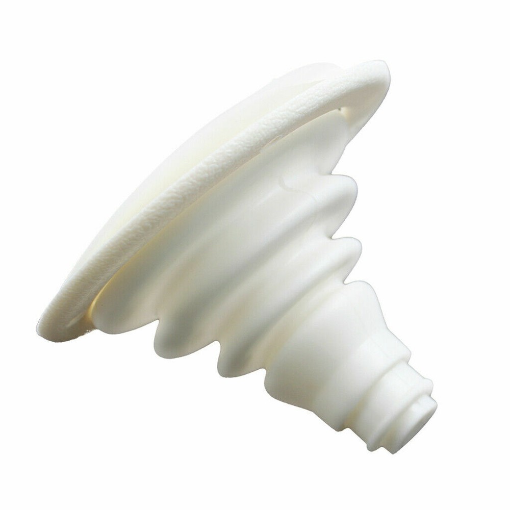 1PCS 120mm White Rope Wire Steering Shift Cable Protector Boot Marine Rigging