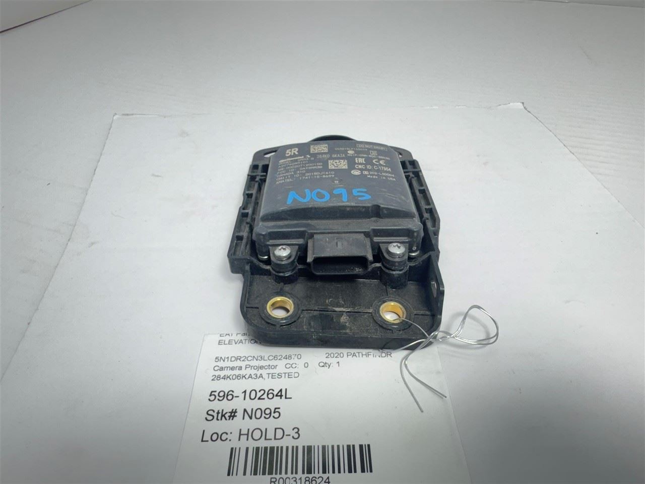 2017-2020 Nissan Pathfinder Driver Side Obstacle Radar Unit PN-284K06KA3A OEM