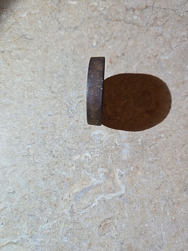 #1 Antique Iron Scale Weight