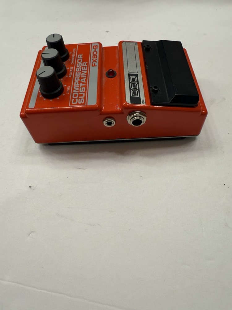 DOD Digitech FX80B Compressor Sustainer Vintage Guitar Effect Pedal *READ*
