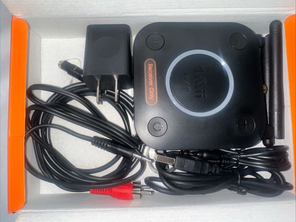 1Mii B06Pro Long Range Bluetooth 5.0 Receiver, HiFi Wireless Audio Adapter