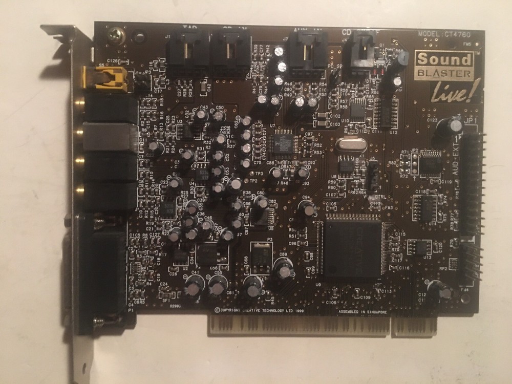 CREATIVE CT4760, PCI, SOUND BLASTER LIVE!