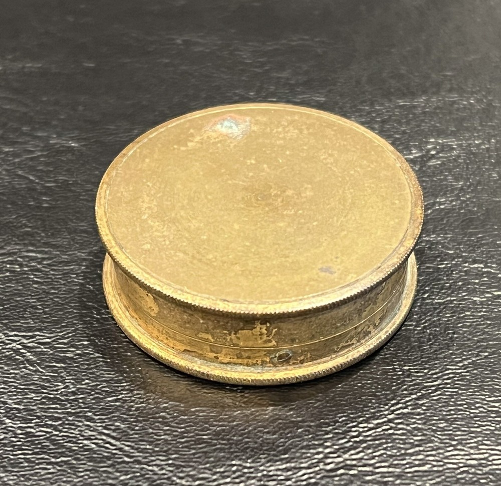 Victorian Brass Cased Pocket Compass