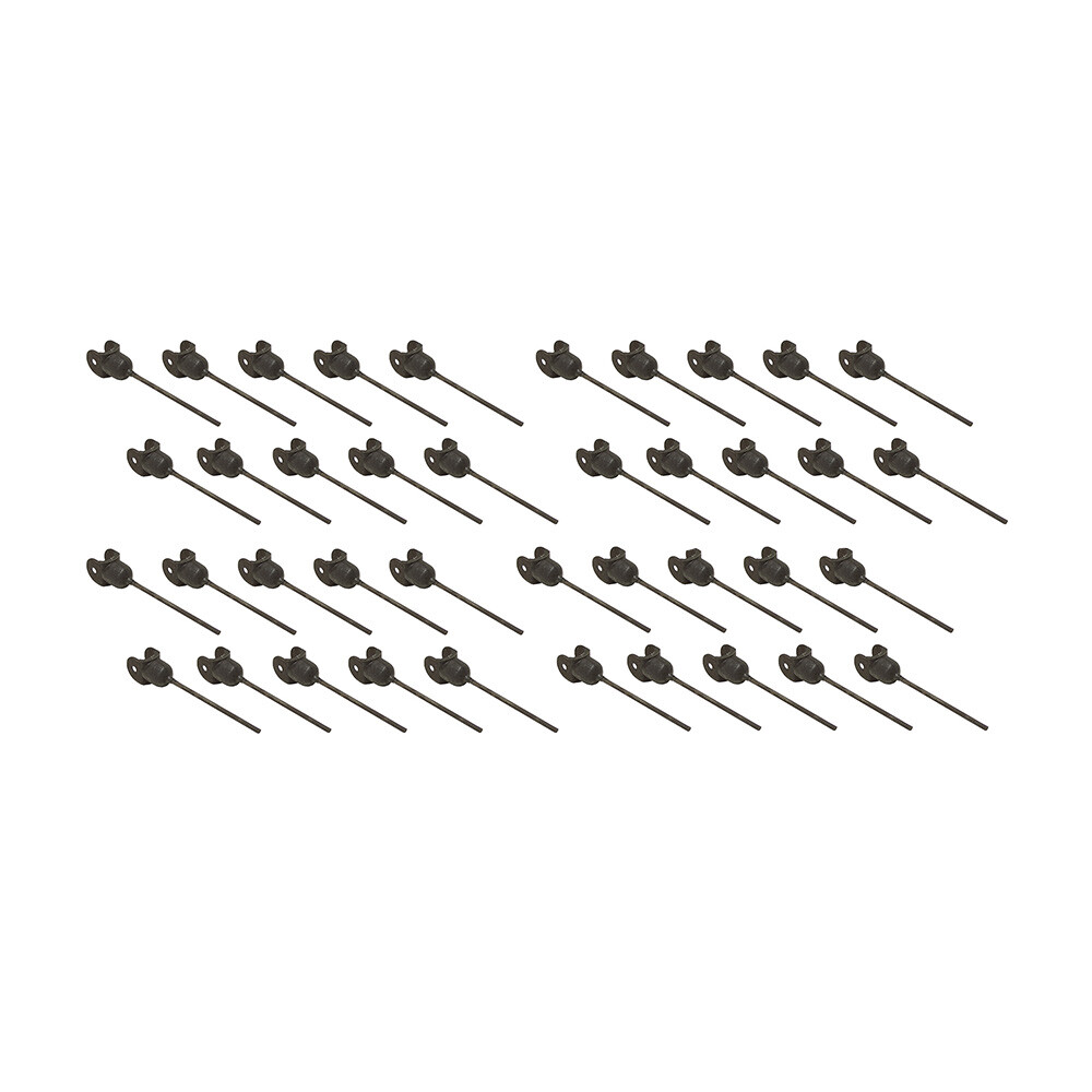 Set Of 40 Rubber Teeth Fits Heath Fits Massey Ferguson 1000-195 300312 806-001