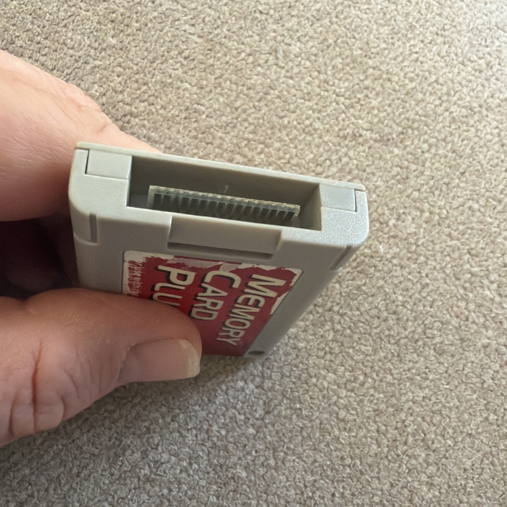 Memory Card PLUS - Nintendo 64 N64 Memory Card Controller Pak - Tested