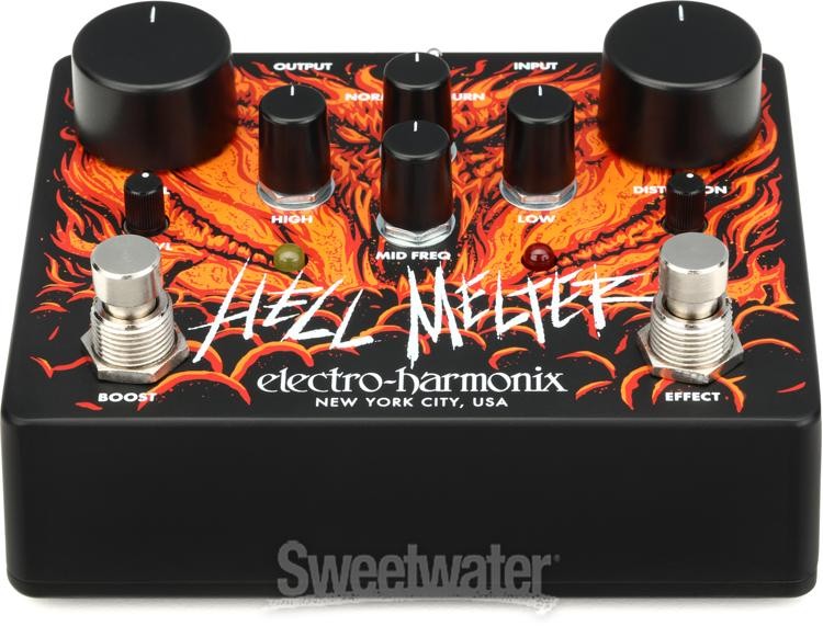 Electro-Harmonix Hell Melter Distortion Pedal