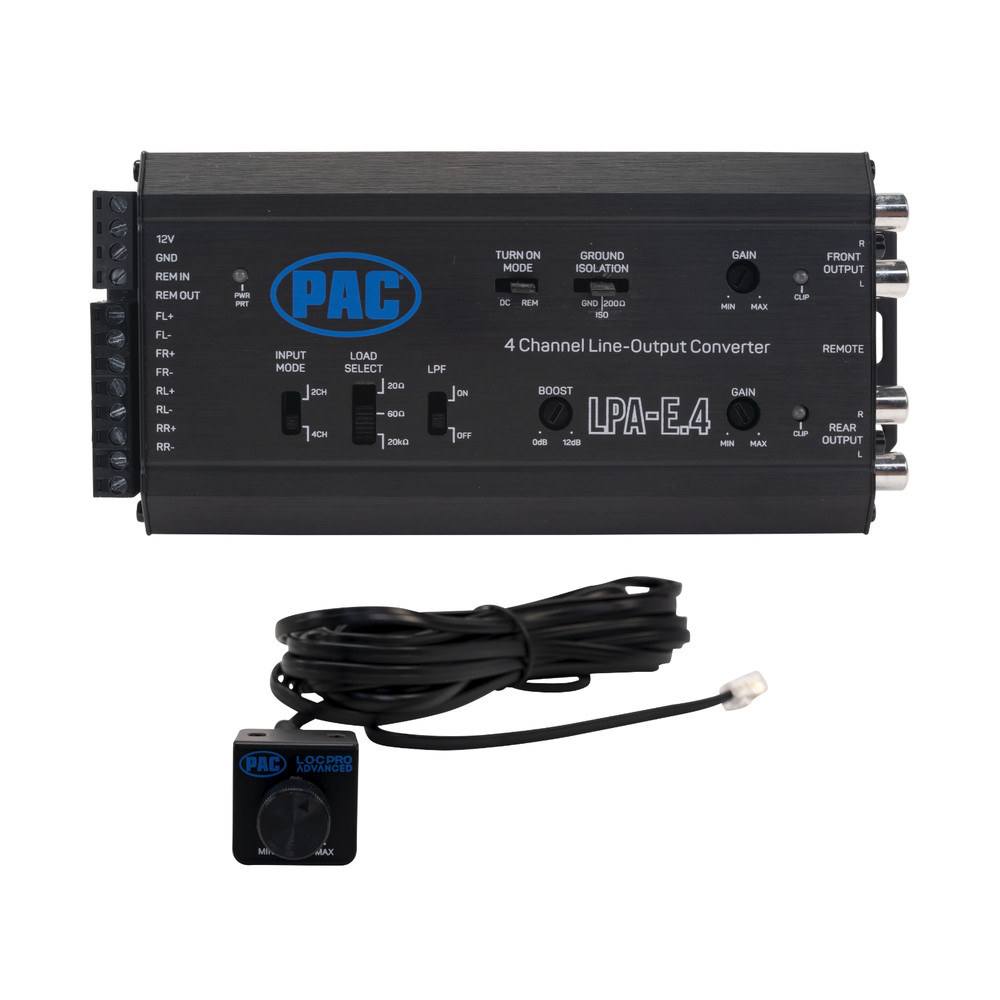 PAC Amplifier Integration Solution for 2018-2024 Non-Amp Ford LPHFD31+LPA-E.4