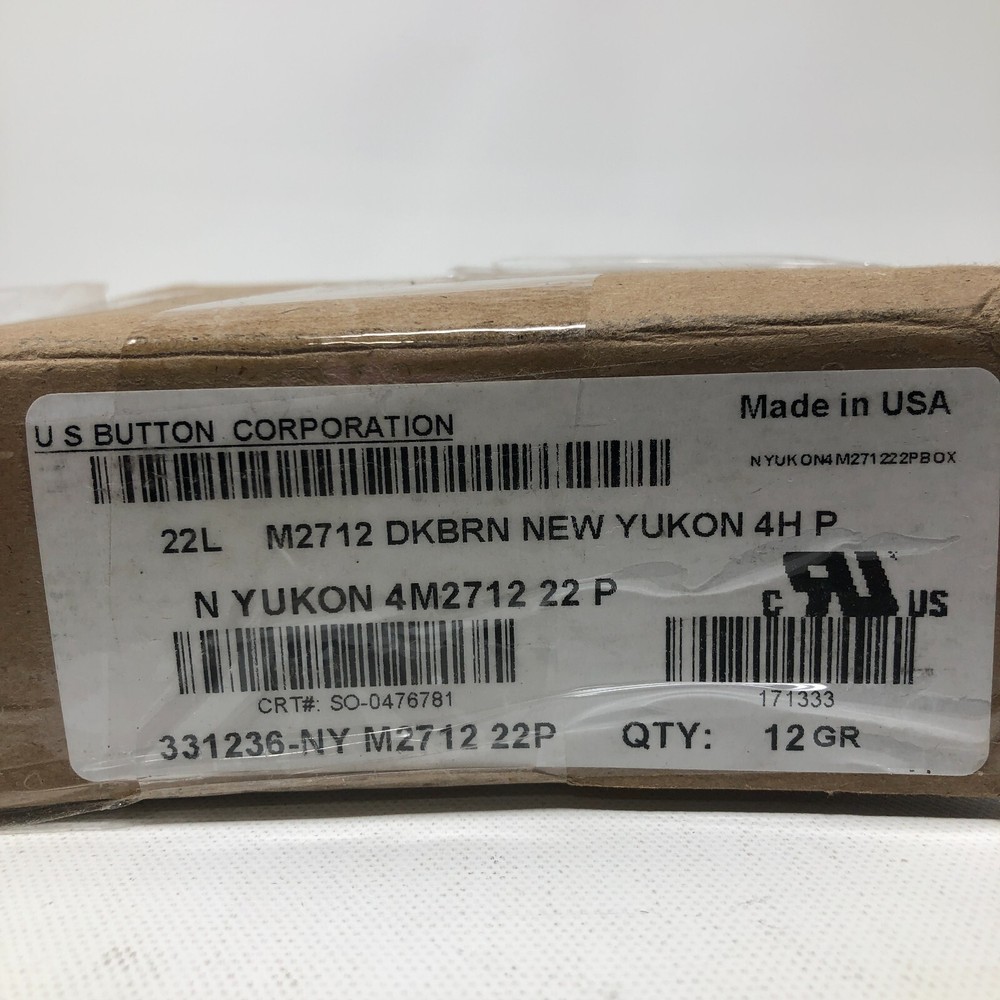 US Button Corporation- Yukon Buttons