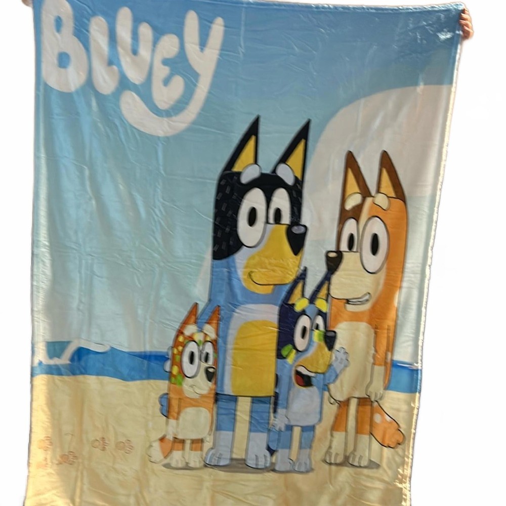 Bluey blanket new in package